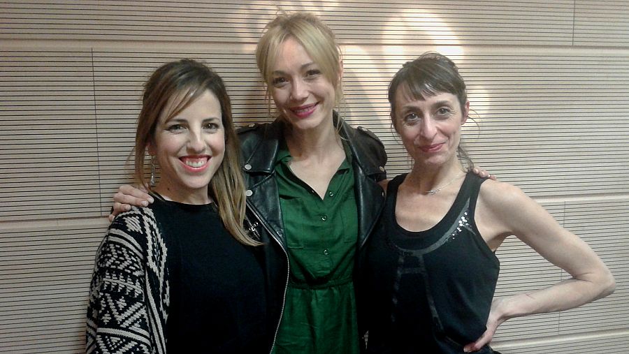 Celia de Molina, Sara Gómez y Carmen Mayordomo