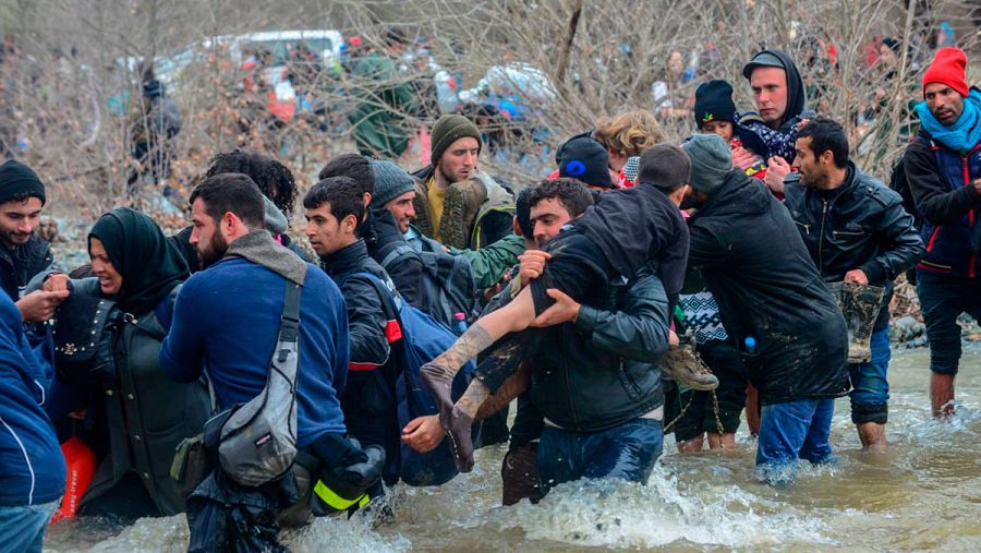 Más de 44.000 refugiados repartidos entre los distintos centros de acogida de Grecia.