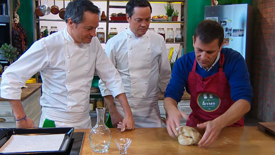 Maestro panadero Xavier Barriga en 'Torres en la cocina'