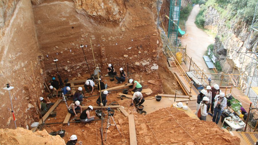 Yacimientos arqueológicos de Atapuerca, declarados Patrimonio de la Humanidad por la Unesco