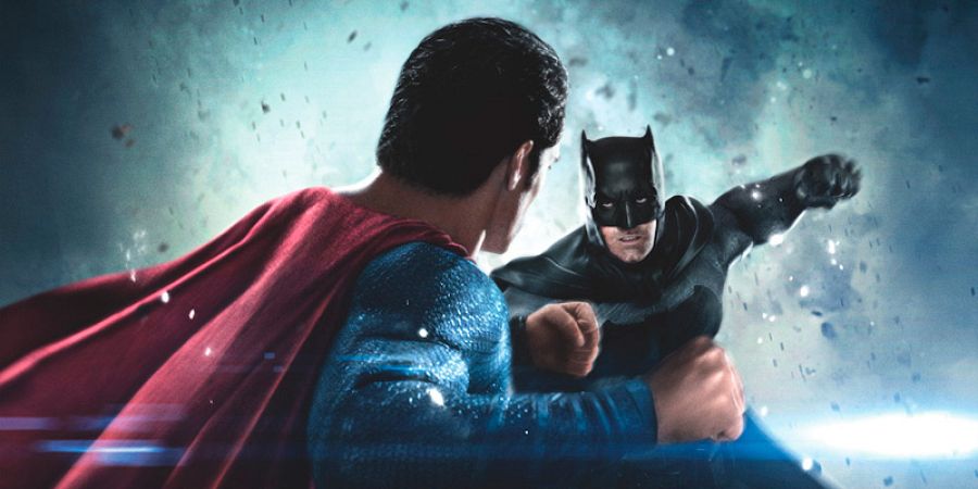 Imagen icónica de 'Batman vs. Superman'