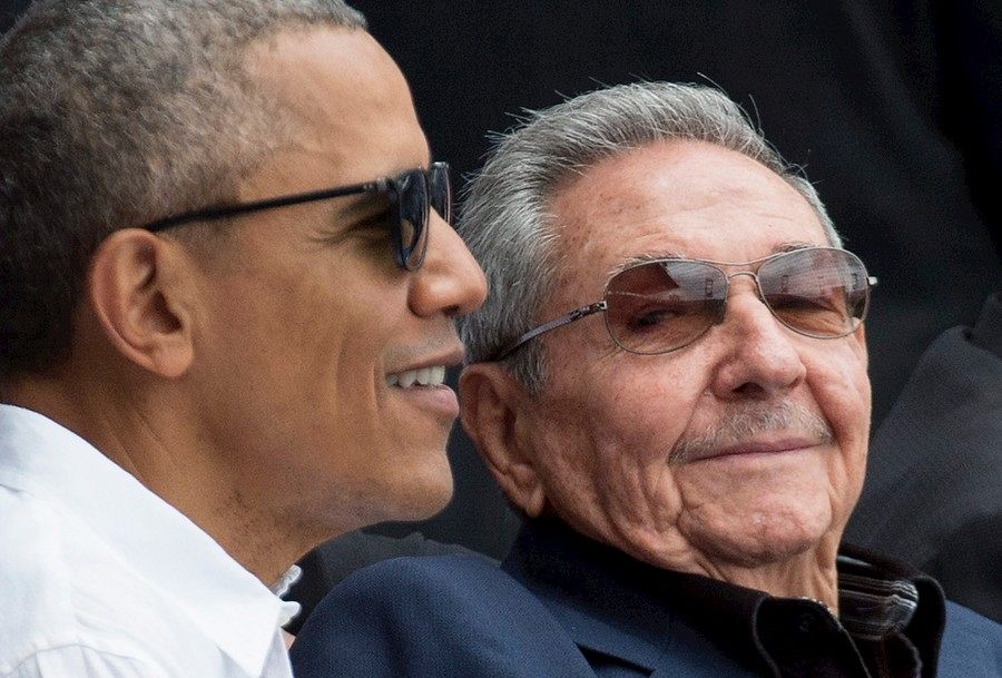 Obama y Raúl Castro durante la reciente visita a Cuba