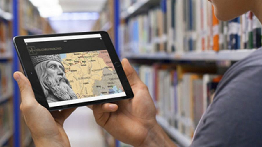 Imagen de la aplicación de la Vía Carlomagno