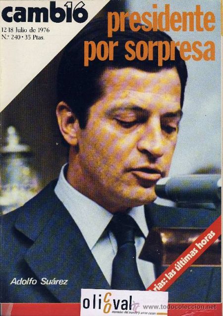 Portada de 'Cambio 16' de 1976