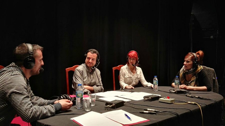 Isaac M. Pulet, Inma Pastor e Irene Rouco