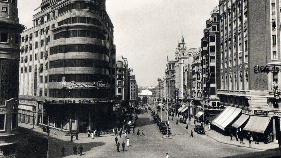 Imagen retrospectiva de Gran Vía