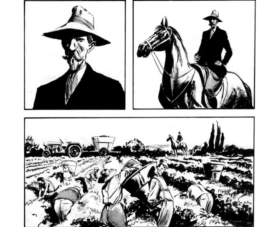 Viñetas de 'Un gusano en la fruta'