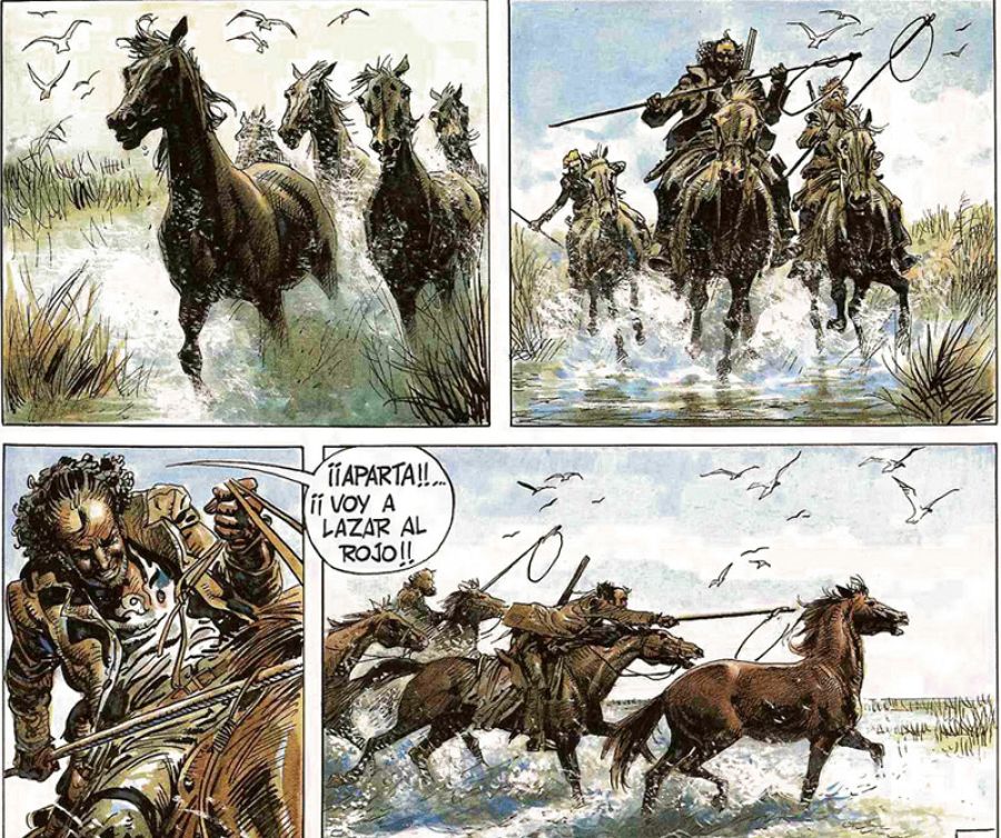 Viñetas de 'Hombre'