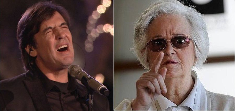 Manolo Tena y Chus Lampreave