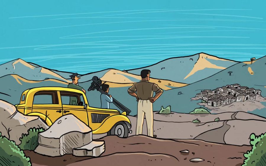 La llegada de Buñuel a Las Hurdes