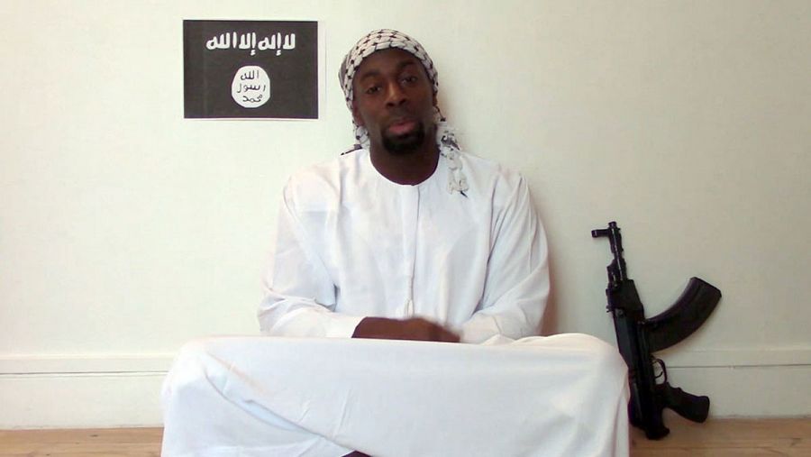Amedy Coulibaly, el terrorista que mató a cinco personas en un supermercado judío en París en 2015.