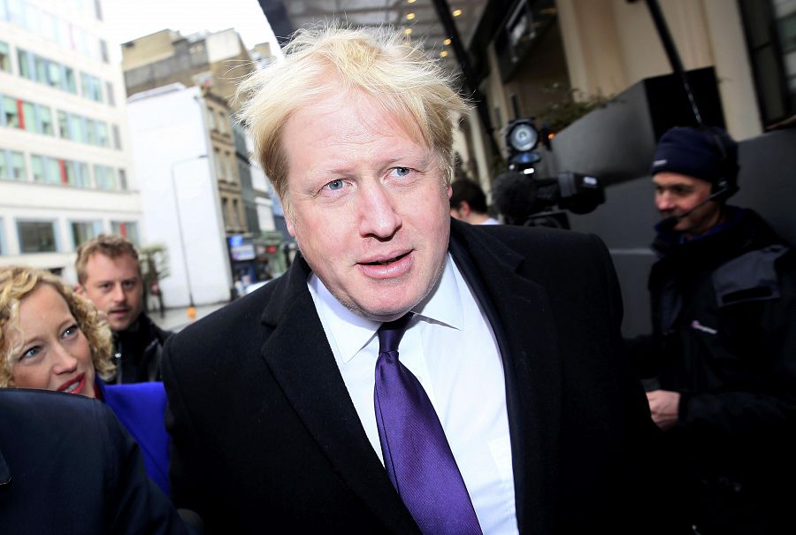 El alcalde de Londres y líder de la campaña por el 'Brexit', Boris Johnson
