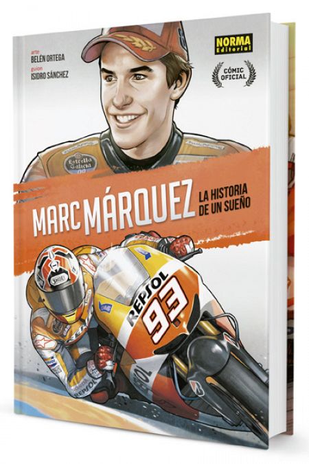 Portada del cómic 'Marc Márquez. La historia de un sueño'