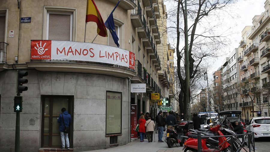 Sede del sindicato Manos Limpias