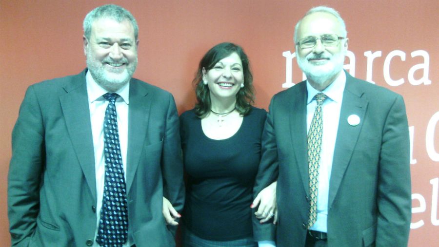 Miguel Ángel Martínez de la Riva, Laura Prieto y Julio Eisman