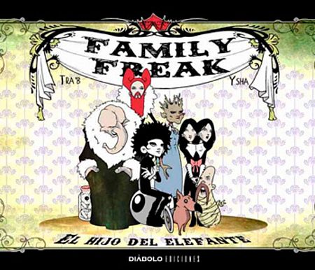 Portada de 'Family freak 1: El hijo del elefante'