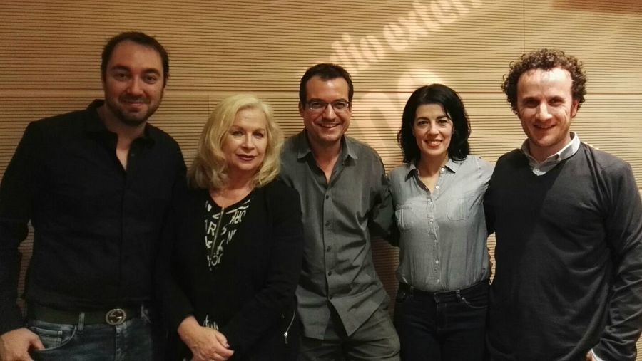 Irina Kouberskaya, Fernando J. López, Rocío Vidal e Iván Oriola