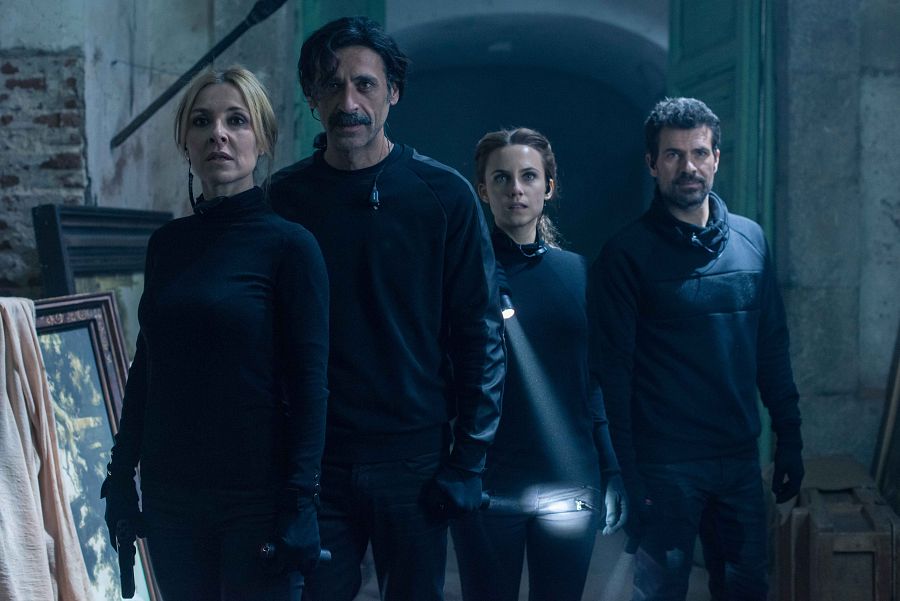 Cayetanta Guillén Cuervo, Nacho Fresneda, Aura Garrido y Rodolfo Sancho