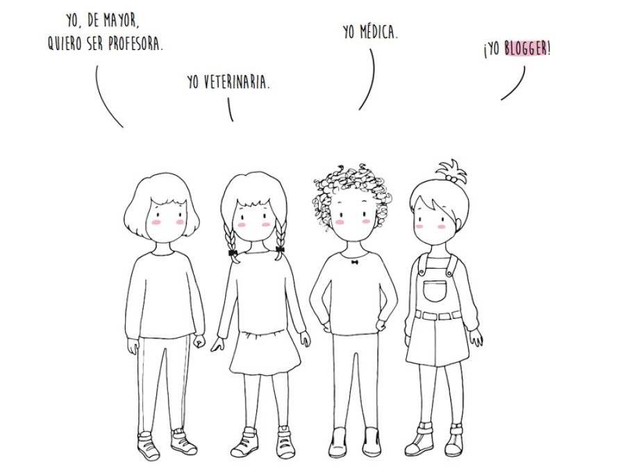 Viñeta de 'Miniblogger'