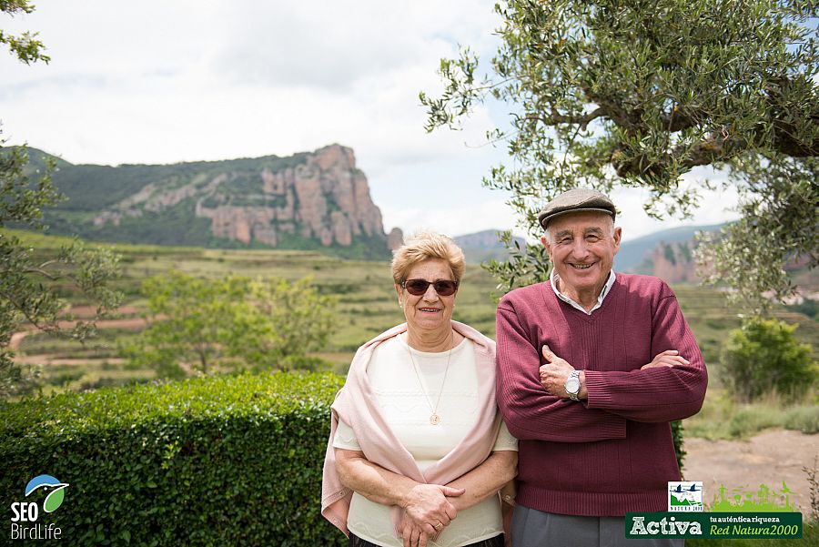 Beni Escudero y Francisco Cacho en Peñas del Iregua