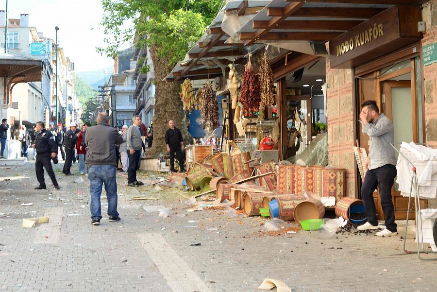 La explosión ha alcanzado una zona turística y comercial de Bursa, la cuarta ciudad más grande de Turquía.