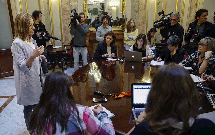 Carmé Chacón, fuera de la lista del PSOE