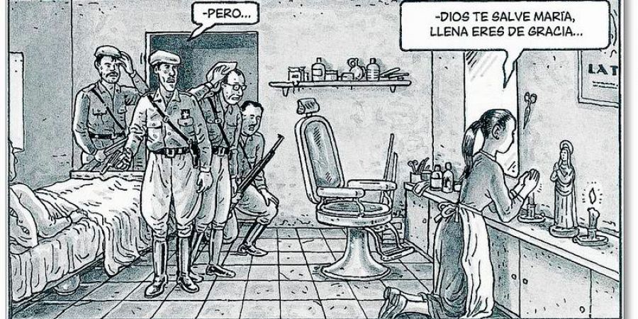 Viñeta de 'El ala rota'