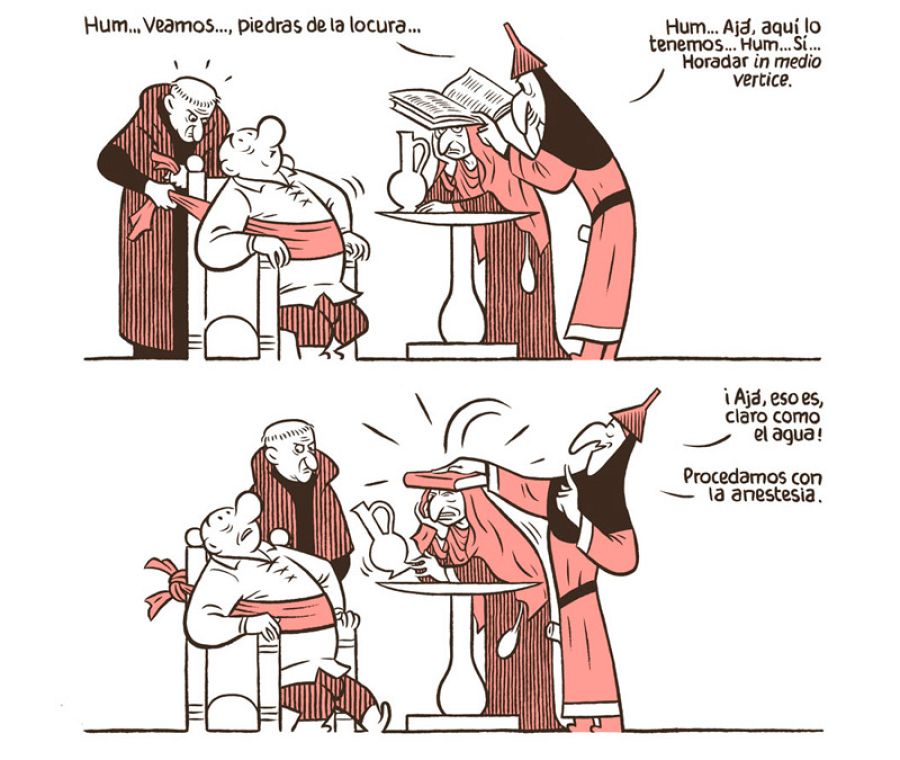 Viñetas de 'El tríptico de los encantados (Una pantomima bosquiana)'