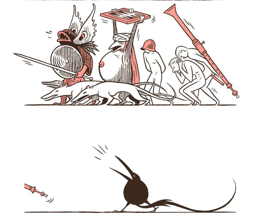 Viñetas de 'El tríptico de los encantados'