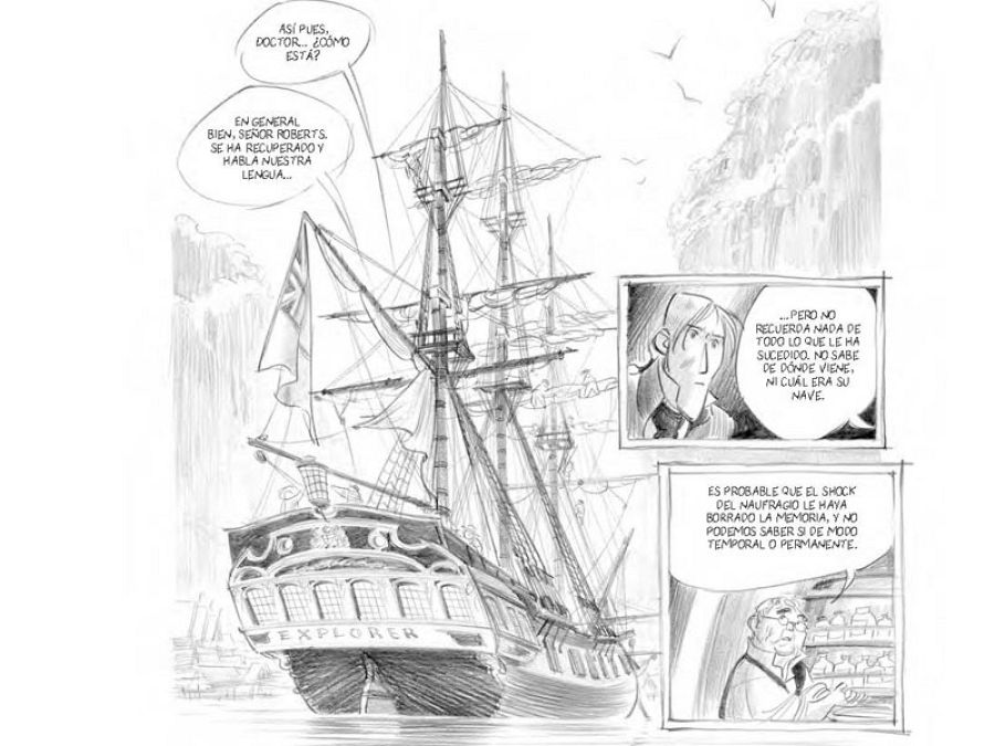 Viñetas de 'El puerto prohibido'