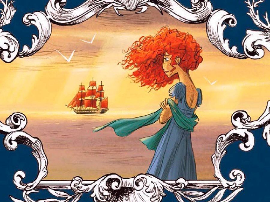 Ilustración de 'El puerto prohibido'