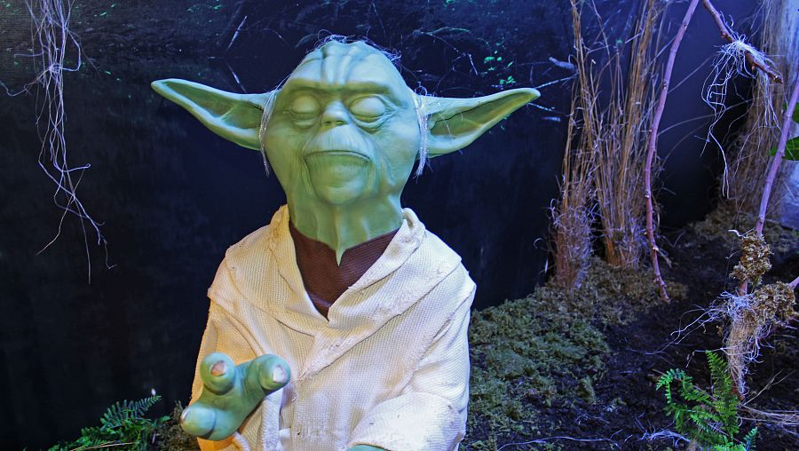 'Maqueta de garaje' de Yoda, uno de los personajes del universo Star Wars, propiedad de Gaby Navarro