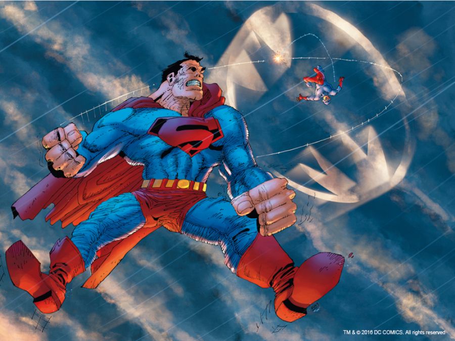 Portada de Frank Miller para el mini-cómic 'El Átomo'