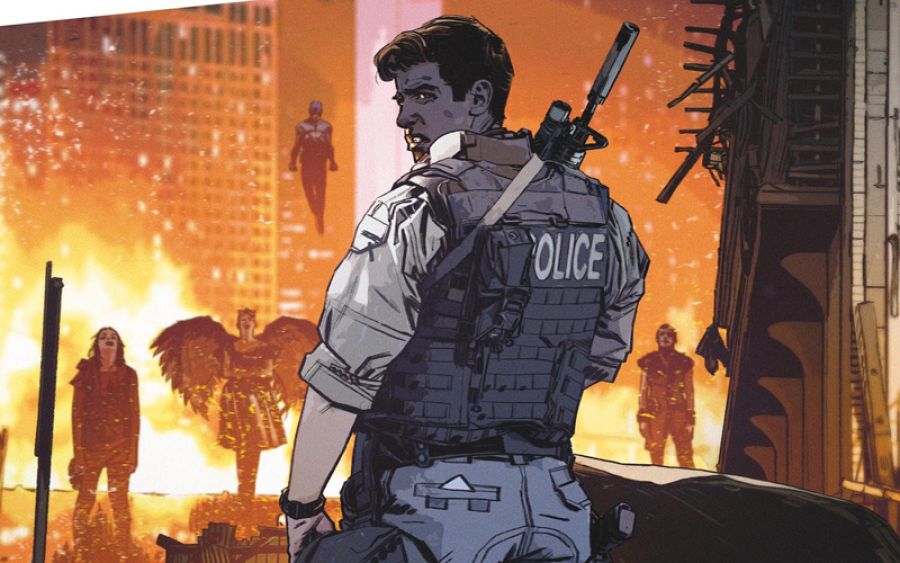 Fragmento de una portada de 'Riesgo suicida'