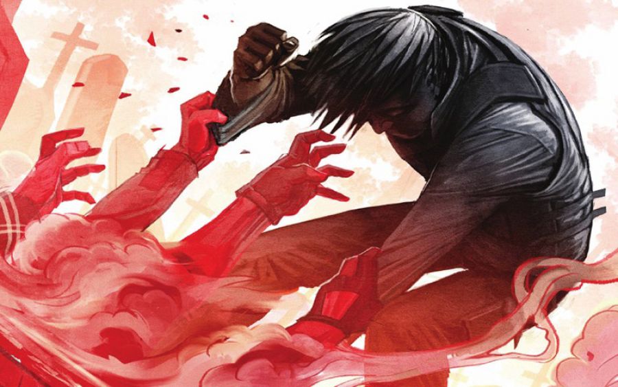 Fragmento de una portada de 'Riesgo suicida'