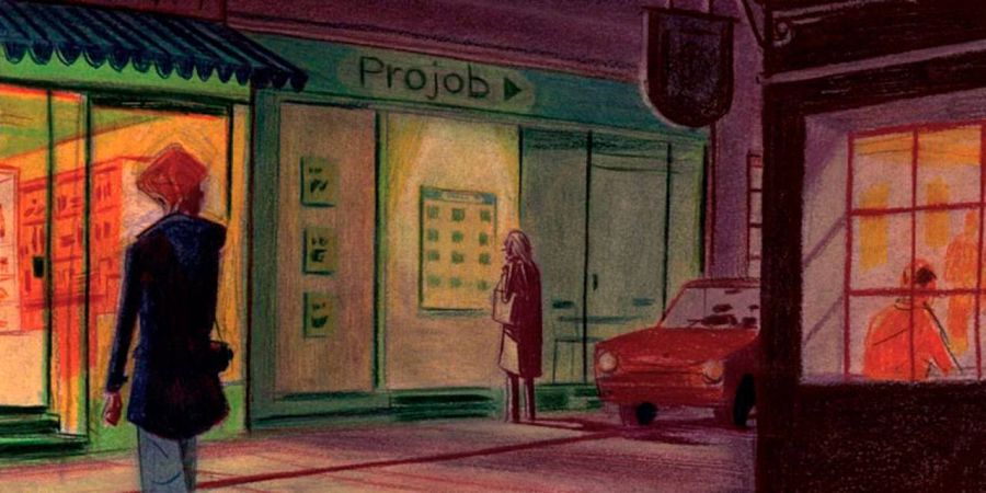 Fragmento de una viñeta de 'Los equinoccios'