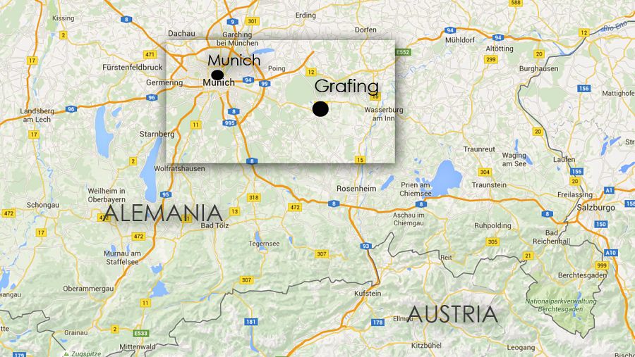 La localidad alemana de Grafing