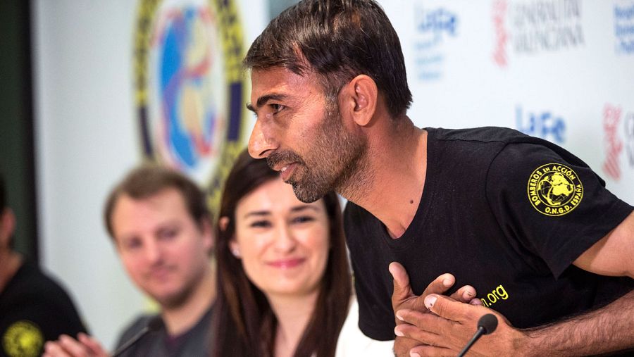 El padre de Osman da gracias por la atención recibida por su hijo en Valencia