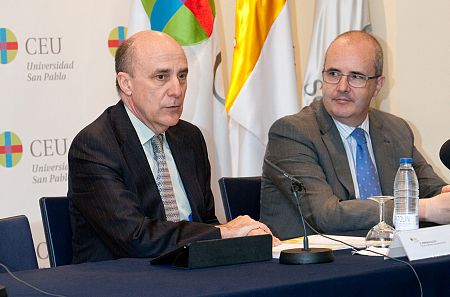 Enrique Alejo, en la inauguración de la jornada