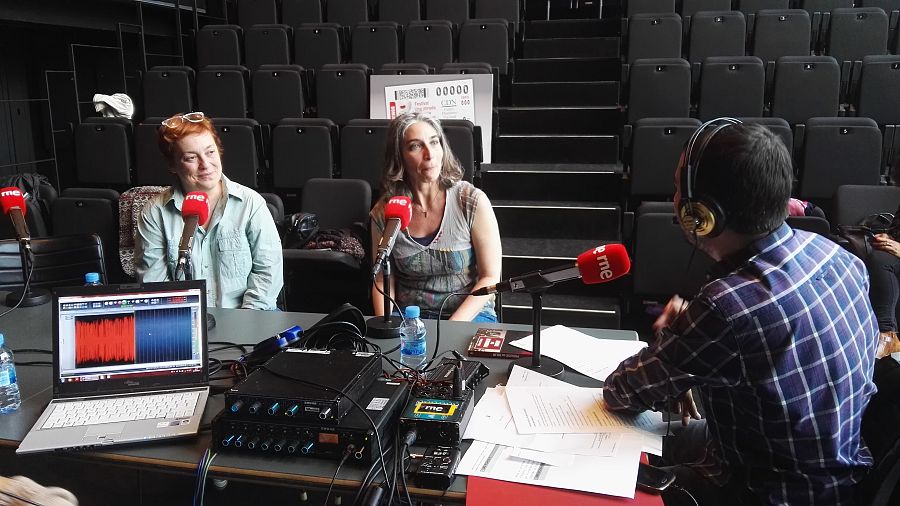 Laila Ripoll, Magda Labarga y Daniel Galindo