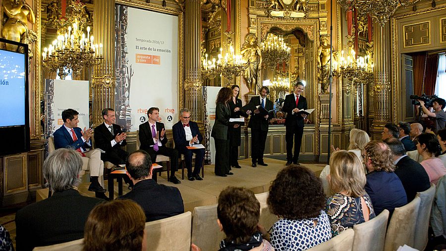 Rueda de prensa de presentación de la Temporada de la Orquesta y Coro RTVE