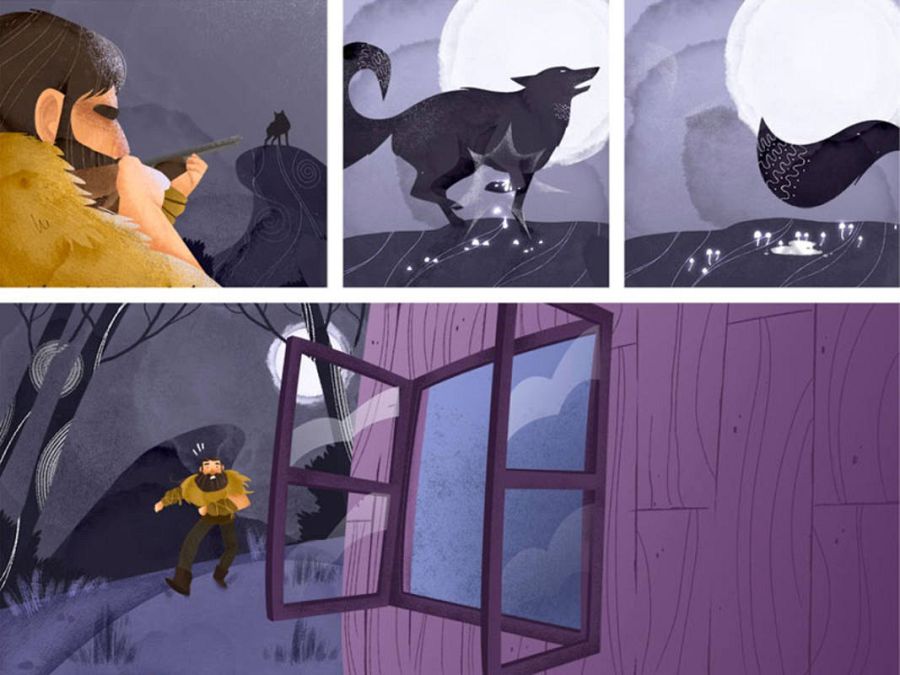 Viñetas de 'Las 3 hijas', de Lydia Sánchez