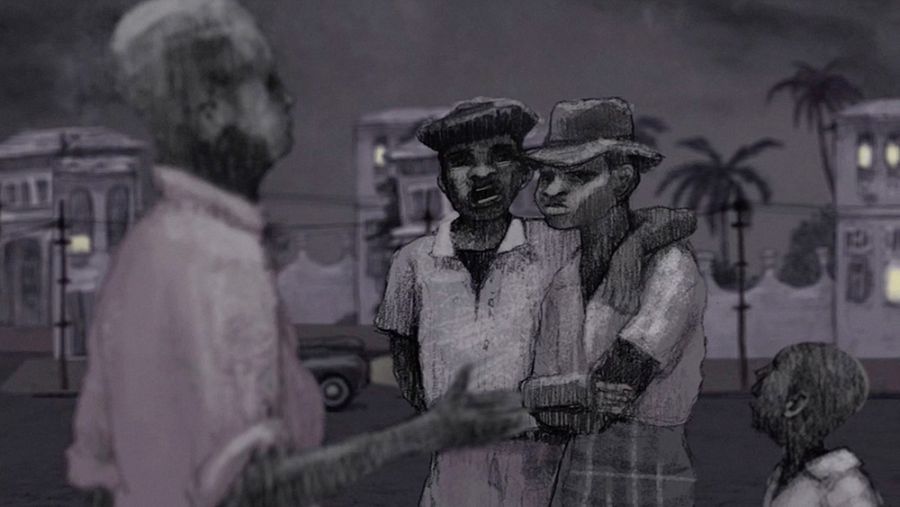 Frame del documental: Un día vi 10.000 elefantes