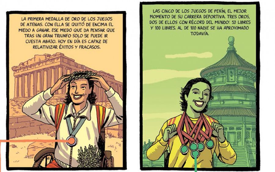 Viñetas de Paco Roca para 'Teresa Perales Cómics'