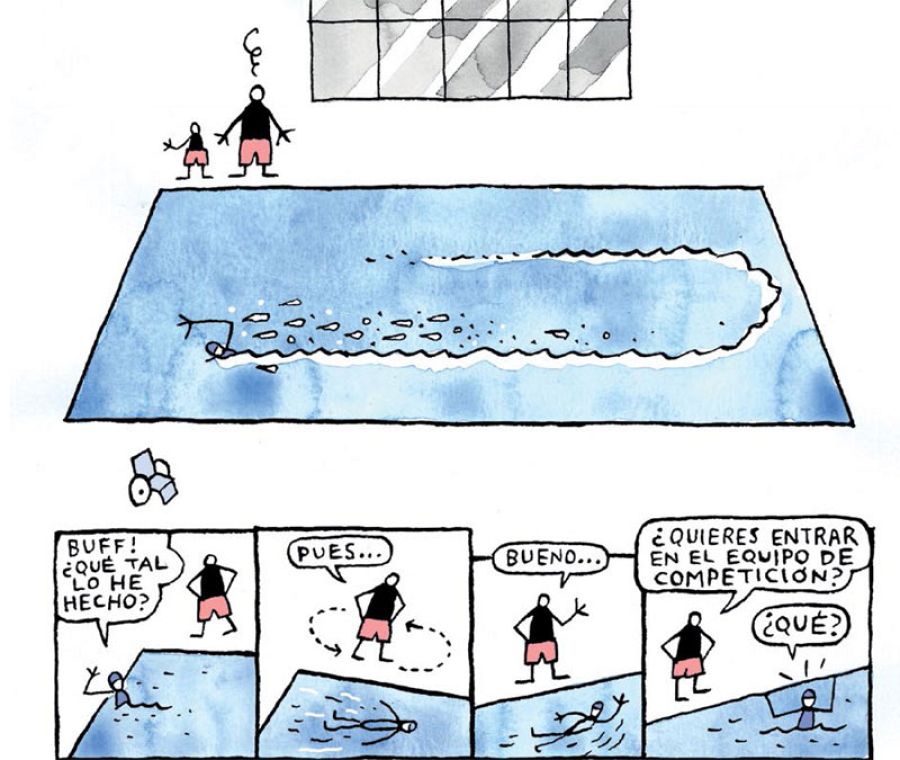 Viñetas de 'Teresa Perales Cómics', de Calpurnio