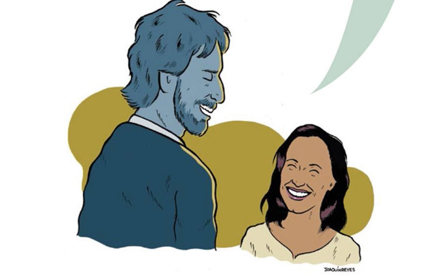 Teresa Perales y Pau Gasol vistos por Joaquín Reyes