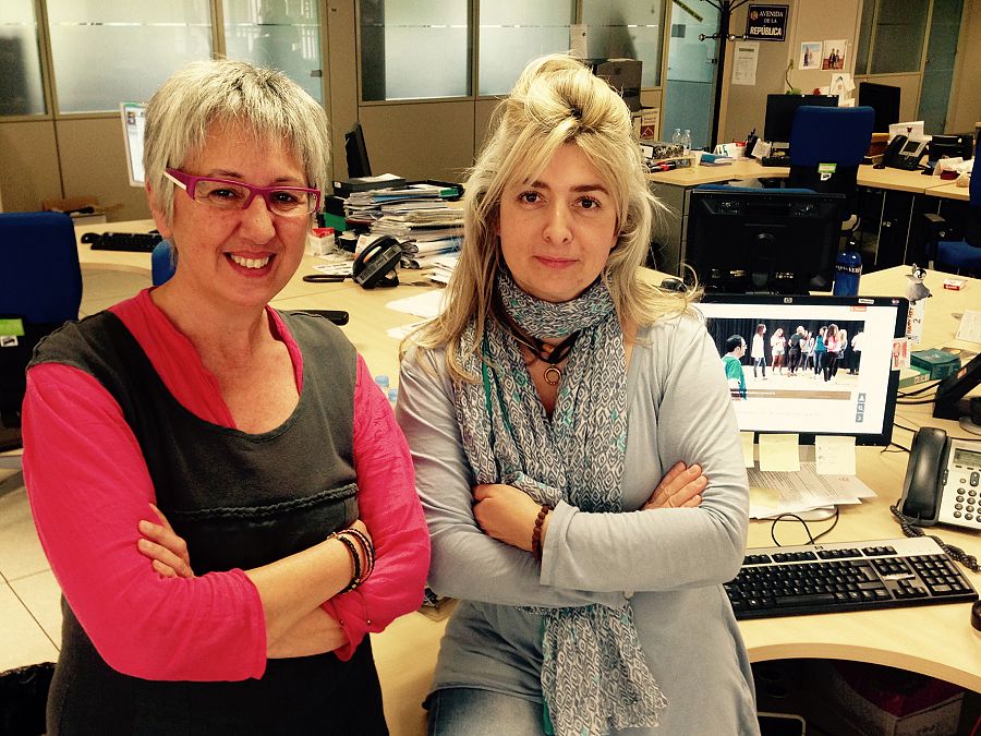 Marisol Soto (guionista) y Carol González (realizadora), de 'Documentos TV'