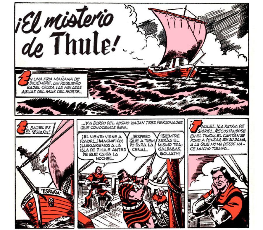 Viñetas de 'Todos los almanaques de El Capitán Trueno'