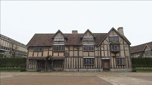 La casa natal de William Shakespeare, en Stratford-upon-Avon