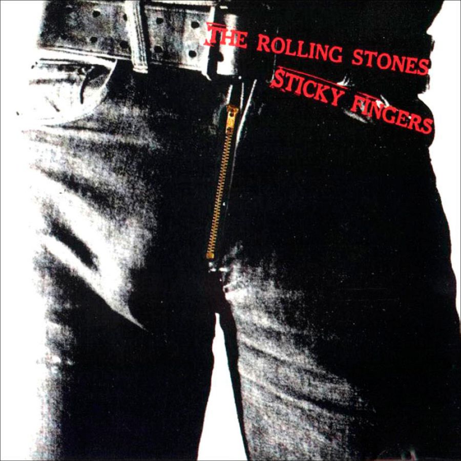 Portada de Andy Warhol para 'Sticky Fingers', de  Los Rolling Stones